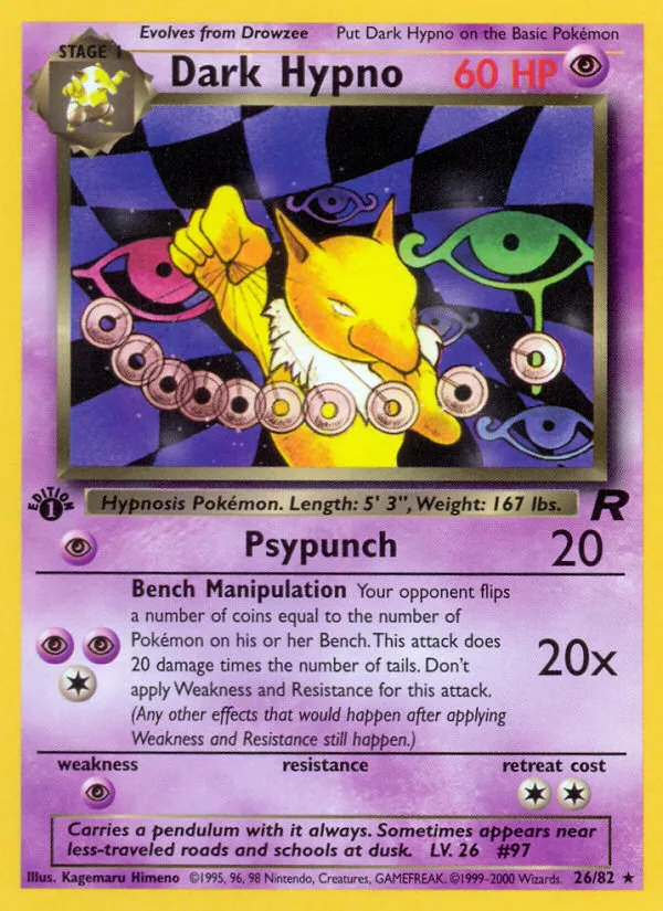 Dark Hypno · Team Rocket 26/82