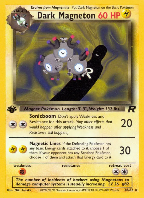 Dark Magneton · Team Rocket 28/82