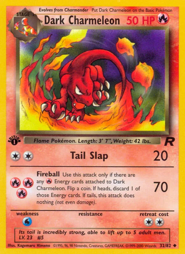 Dark Charmeleon · Team Rocket 32/82