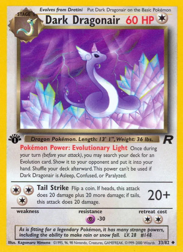 Dark Dragonair · Team Rocket 33/82