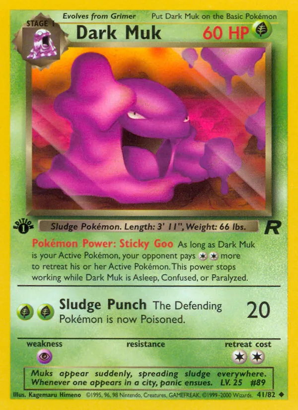 Dark Muk · Team Rocket 41/82