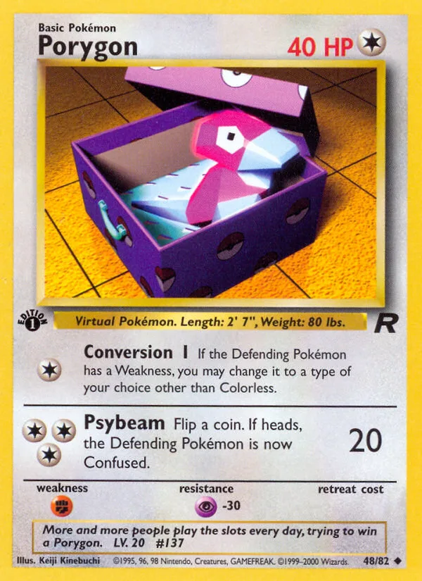 Porygon · Team Rocket 48/82