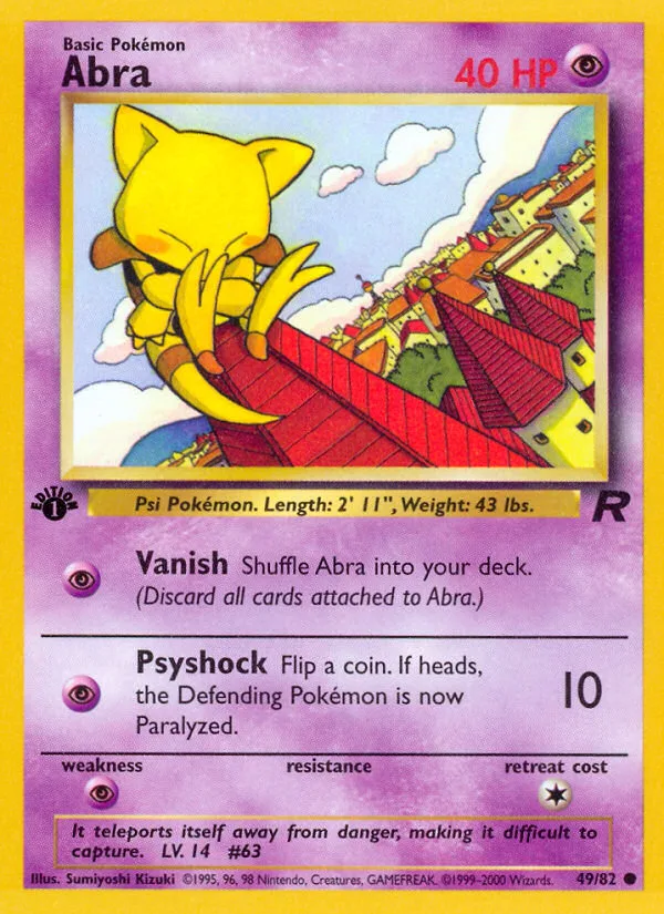 Abra · Team Rocket 49/82