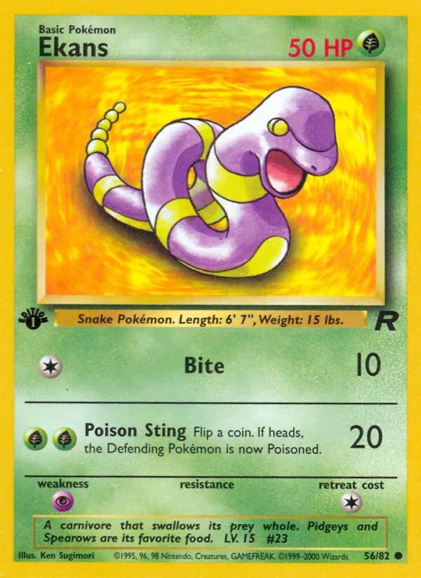 Ekans · Team Rocket 56/82