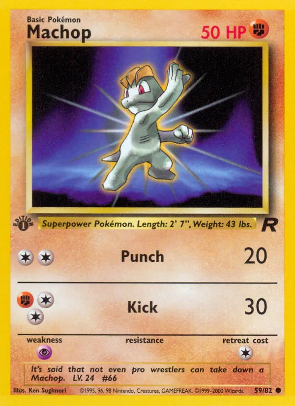 Machop · Team Rocket 59/82