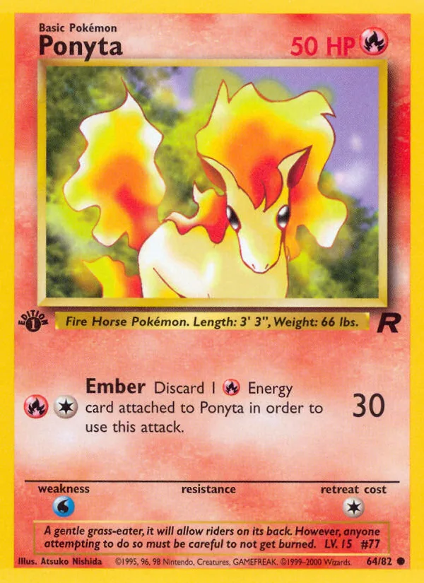 Ponyta · Team Rocket 64/82