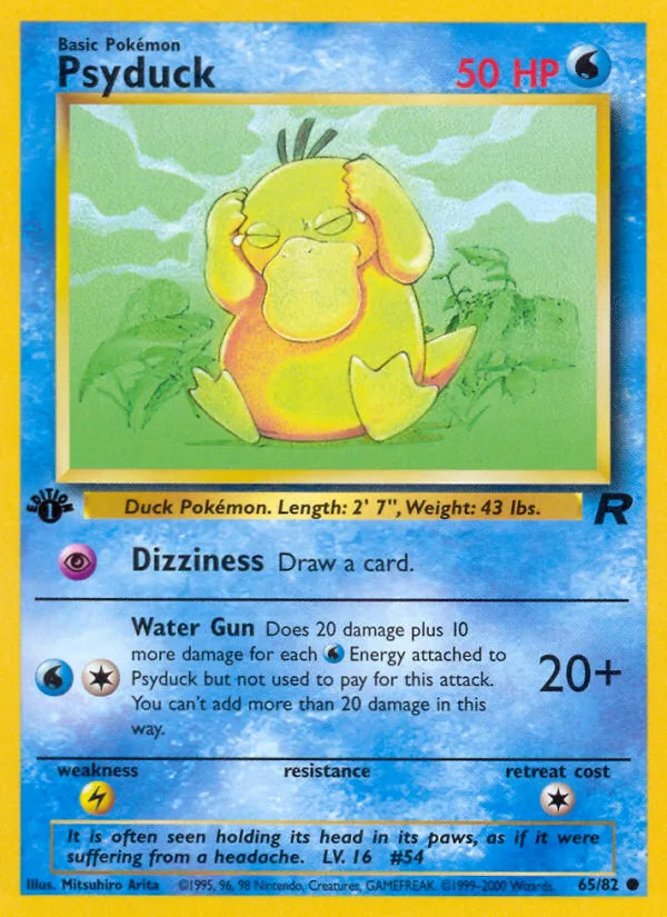 Psyduck · Team Rocket 65/82