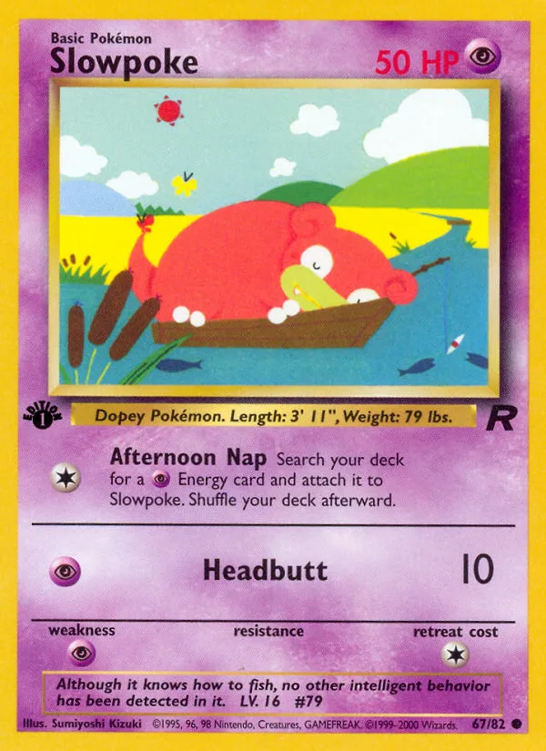 Slowpoke · Team Rocket 67/82