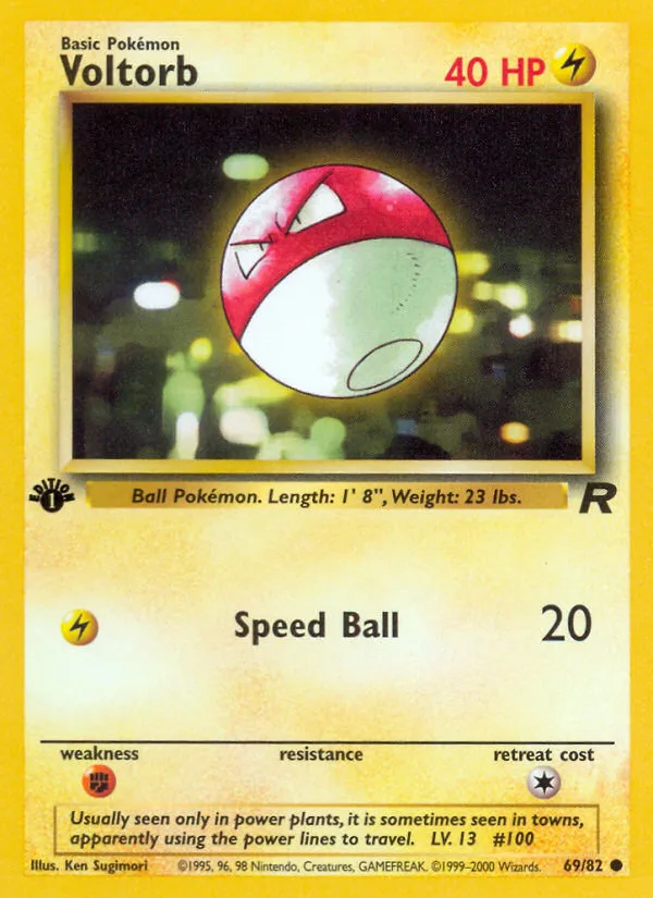 Voltorb · Team Rocket 69/82