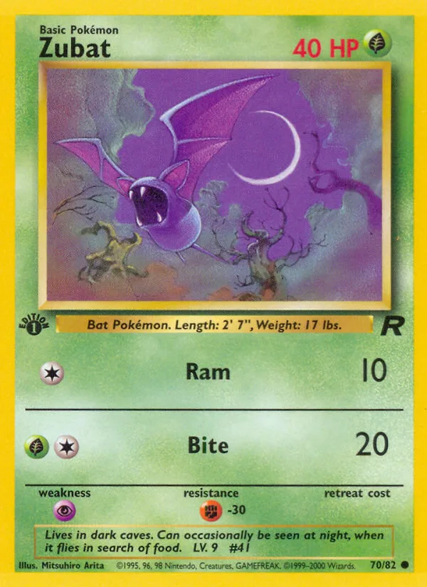 Zubat · Team Rocket 70/82