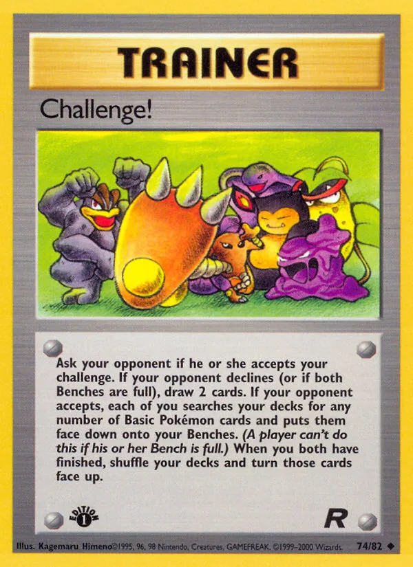 Challenge! · Team Rocket 74/82
