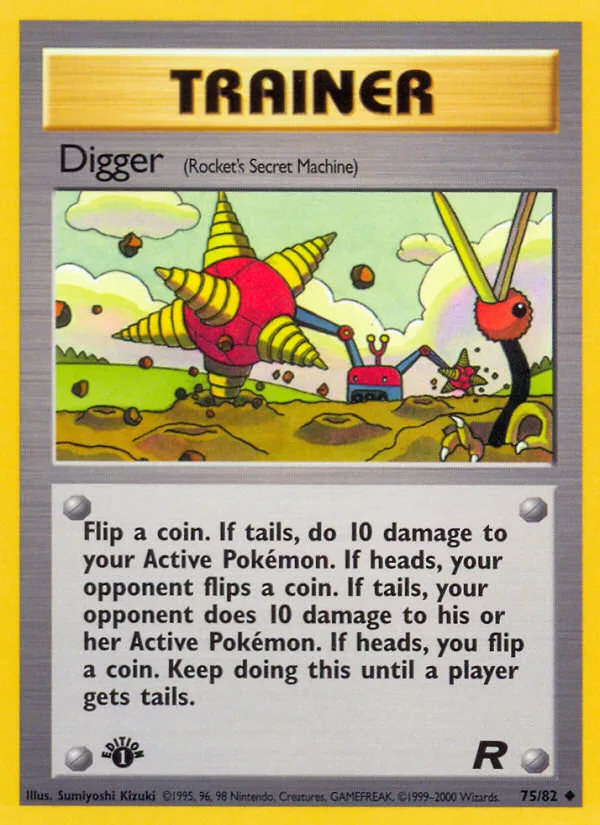 Digger · Team Rocket 75/82