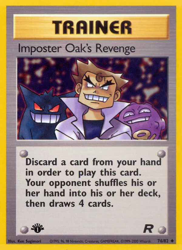 Imposter Oak's Revenge · Team Rocket 76/82