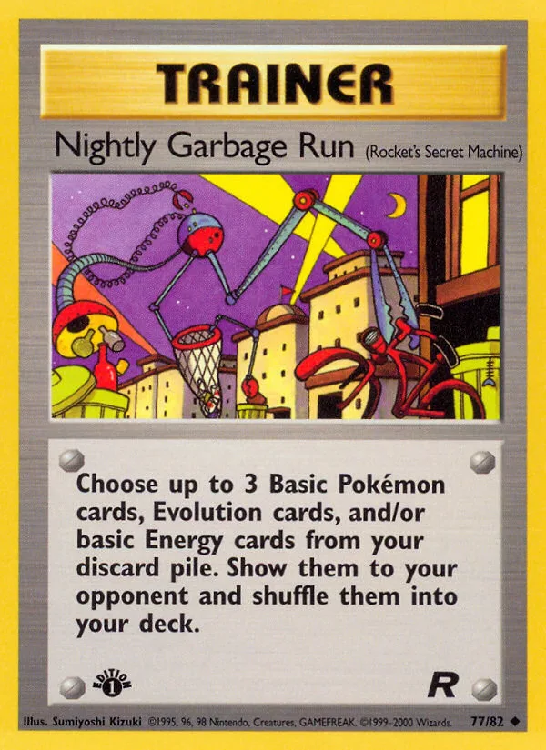 Nightly Garbage Run · Team Rocket 77/82