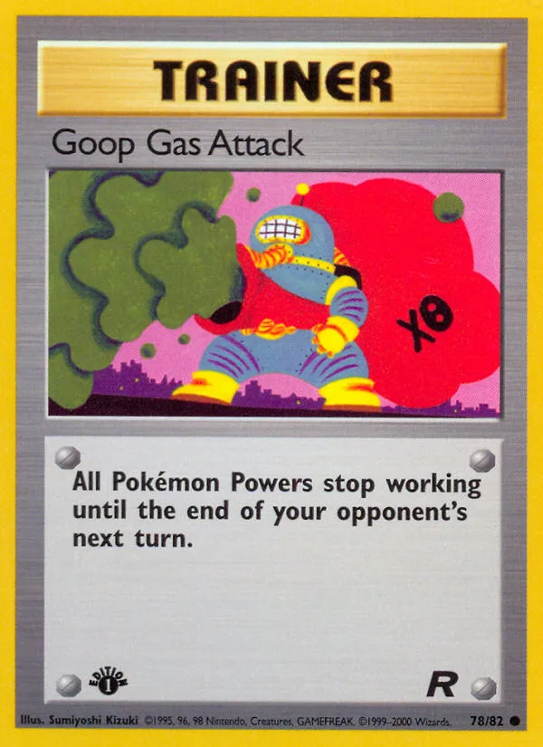 Goop Gas Attack · Team Rocket 78/82