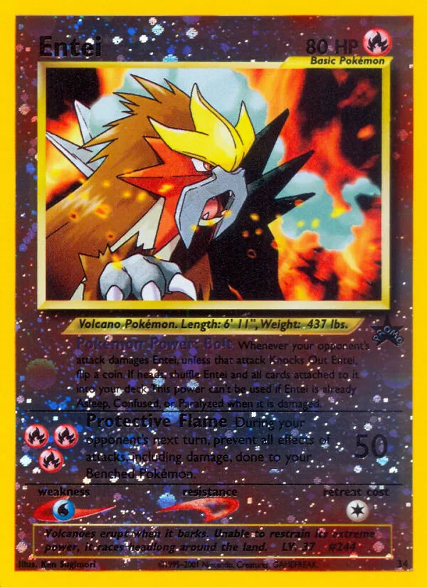 Entei · Wizards Black Star Promos 34/53