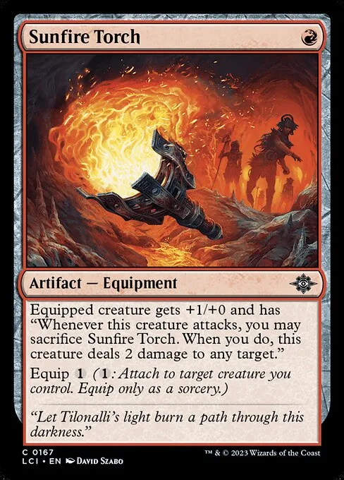 Sunfire Torch · The Lost Caverns of Ixalan 167/416