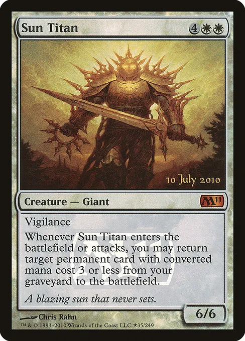 Sun Titan · Magic 2011 Promos 35★/6