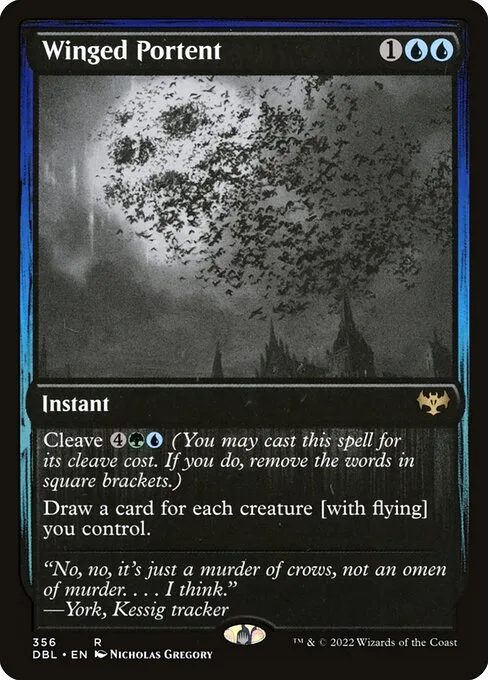 Winged Portent · Innistrad: Double Feature 356/535