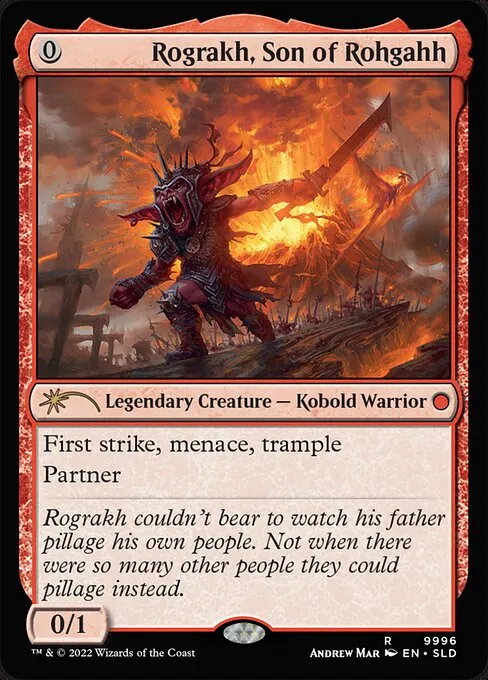 Rograkh, Son of Rohgahh · Secret Lair Drop 9996/2547