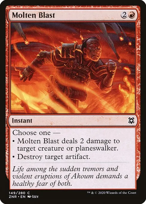 Molten Blast · Zendikar Rising 149/407