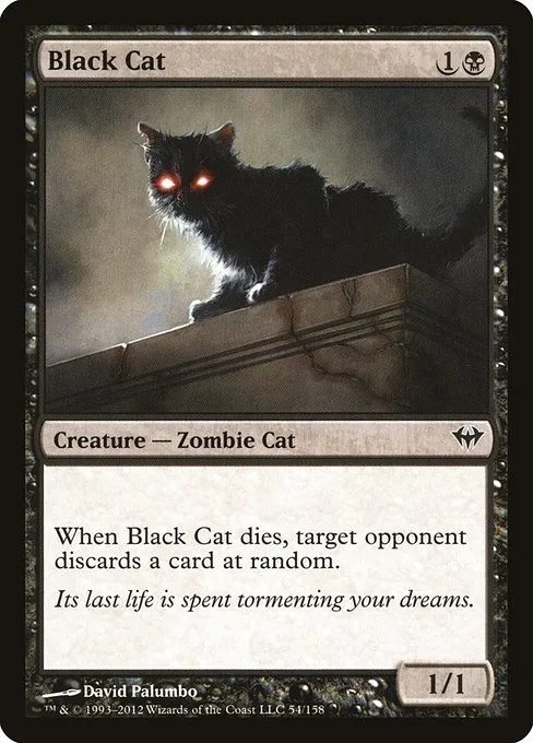 Black Cat · Dark Ascension 54/158