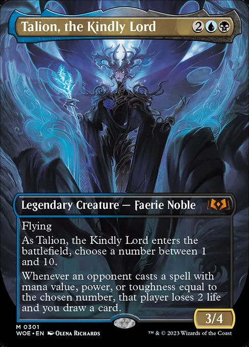Talion, the Kindly Lord · Wilds of Eldraine 301/381