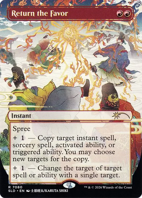 Return the Favor · Secret Lair Drop 7080/2547
