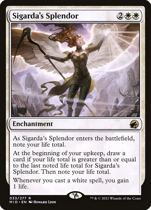 Sigarda's Splendor · Innistrad: Midnight Hunt 33/399