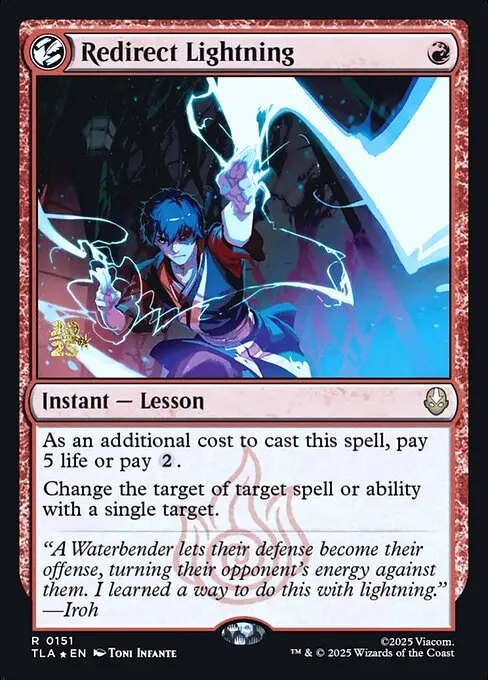 Redirect Lightning · Avatar: The Last Airbender Promos 151s/80