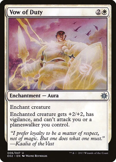 Vow of Duty · Explorers of Ixalan 6/48