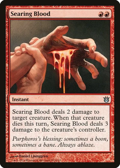 Searing Blood · Born of the Gods 111/165