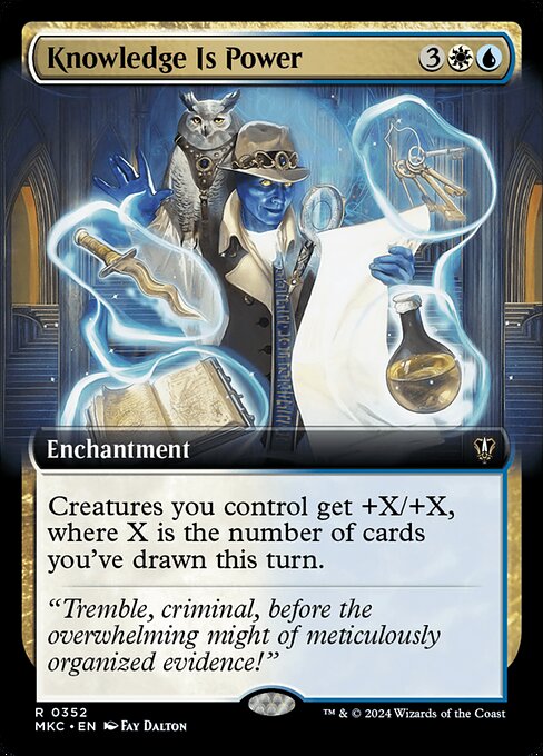 Knowledge Is Power · Murders at Karlov Manor Commander 352/358