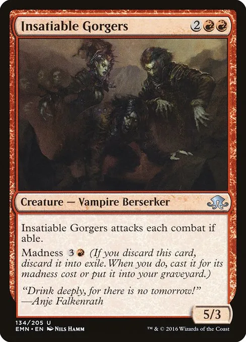 Insatiable Gorgers · Eldritch Moon 134/208
