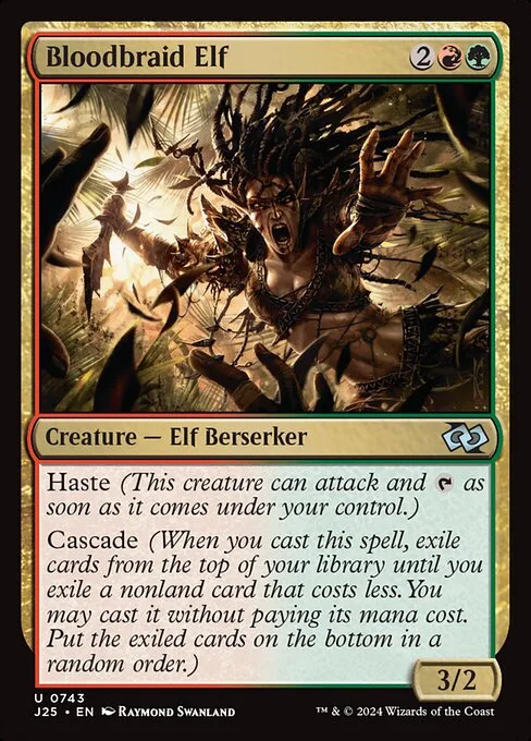 Bloodbraid Elf · Foundations Jumpstart 743/779