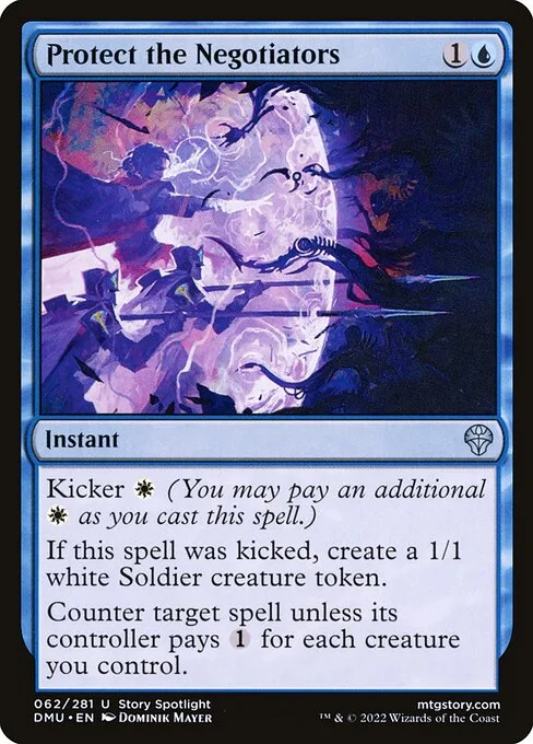 Protect the Negotiators · Dominaria United 62/453