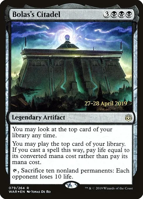 Bolas's Citadel · War of the Spark Promos 79s/176