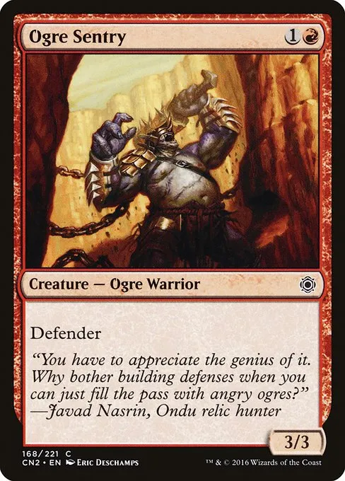 Ogre Sentry · Conspiracy: Take the Crown 168/222