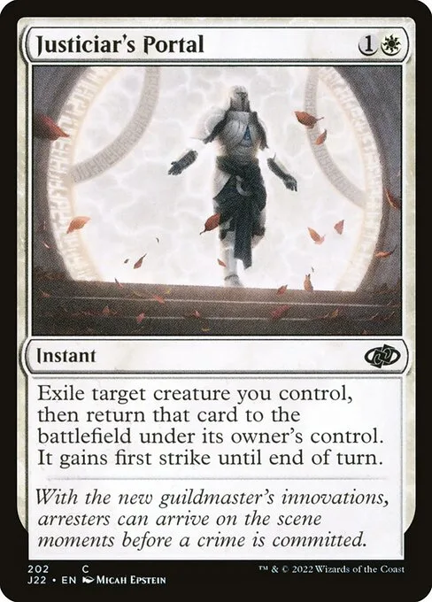 Justiciar's Portal · Jumpstart 2022 202/835