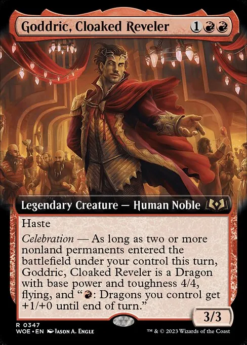 Goddric, Cloaked Reveler · Wilds of Eldraine 347/381