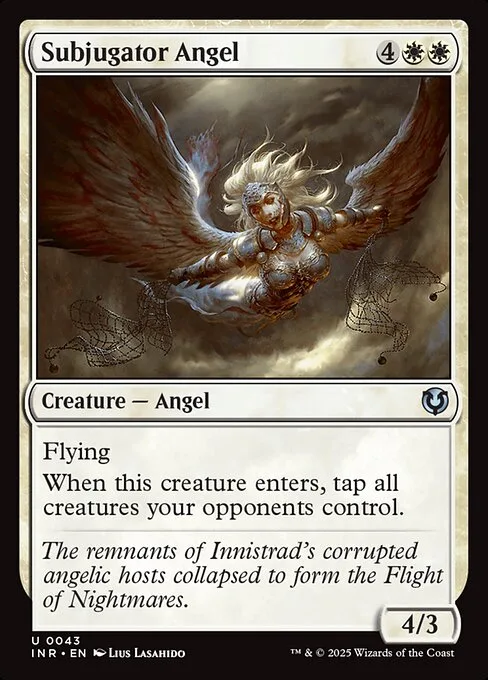 Subjugator Angel · Innistrad Remastered 43/495