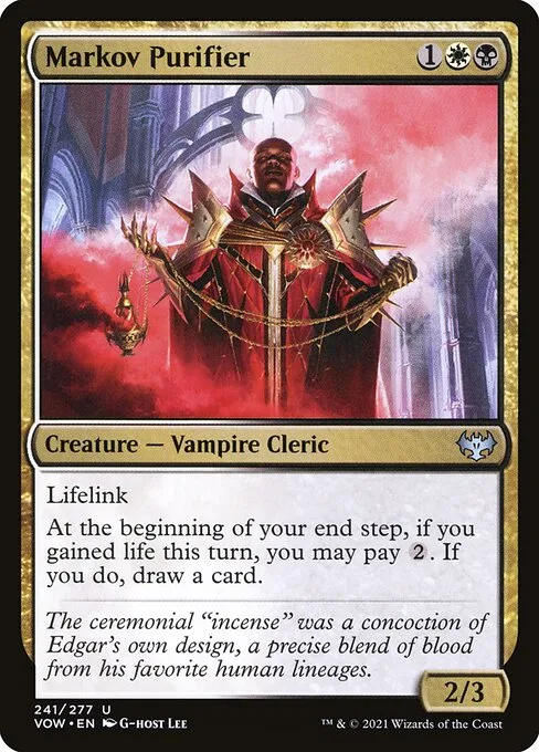 Markov Purifier · Innistrad: Crimson Vow 241/423