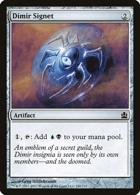 Dimir Signet · Commander 2011 246/318