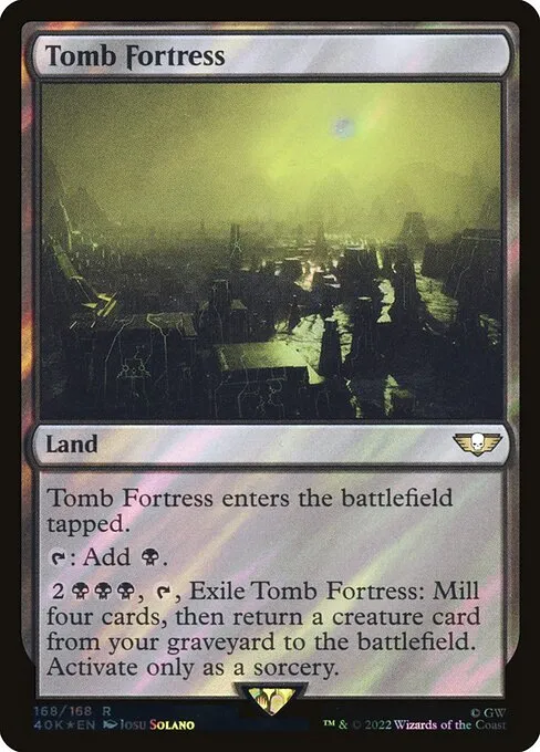 Tomb Fortress · Warhammer 40,000 Commander 168★/617