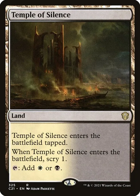 Temple of Silence · Commander 2021 325/409