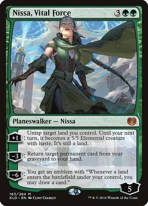 Nissa, Vital Force · Kaladesh 163/278