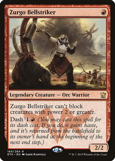 Zurgo Bellstriker · Dragons of Tarkir 169/264