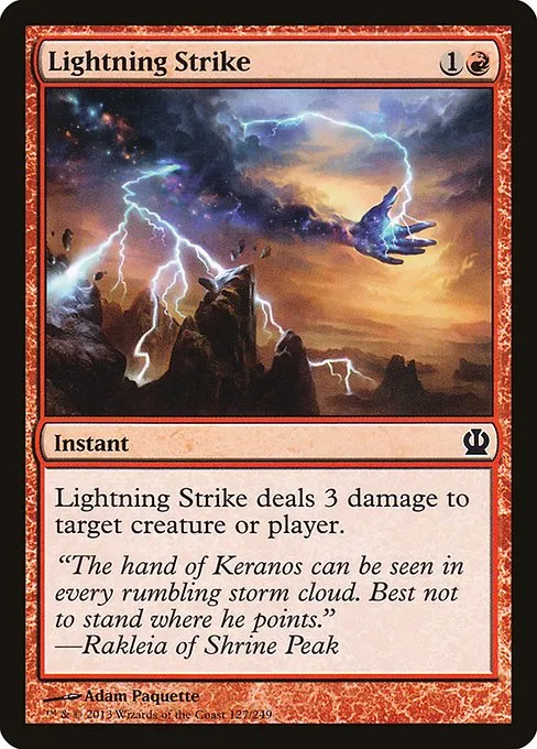 Lightning Strike · Theros 127/249