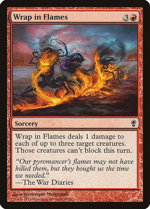 Wrap in Flames · Conspiracy 158/210