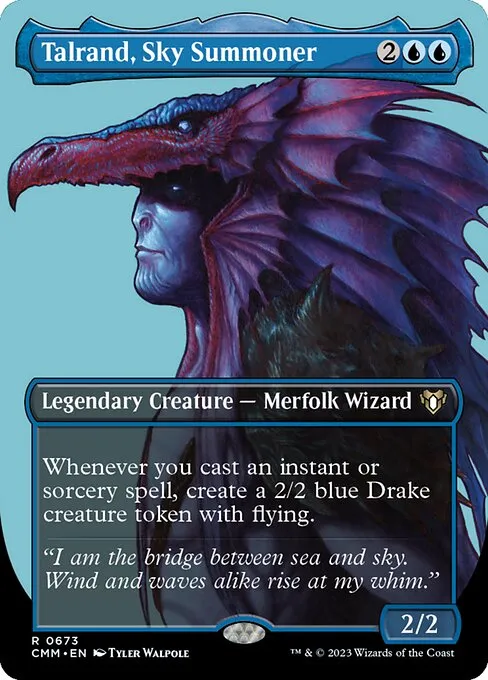 Talrand, Sky Summoner · Commander Masters 673/1067